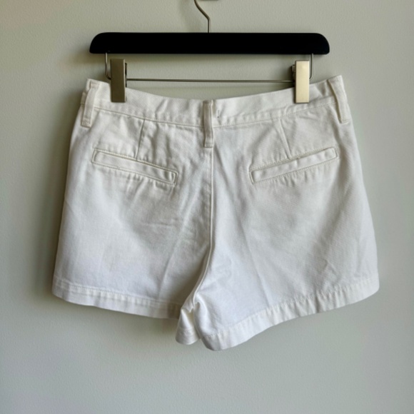 NWT J. Crew White A-line denim short in white SZ Various - Picture 4 of 8